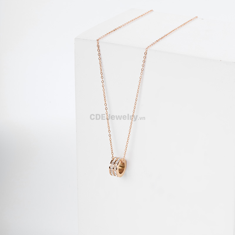 Dây Chuyền CDE Chính Hãng Đá Swarovski CDE3201