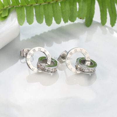 Khuyên Tai CDE Chính Hãng Đá Swarovski CDE4201