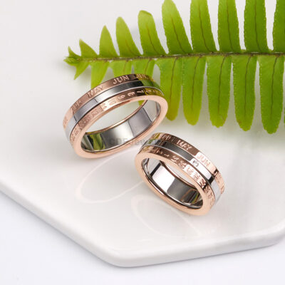 Nhẫn Xoay CDE Chính Hãng Lịch Ngày Tháng CDE1105