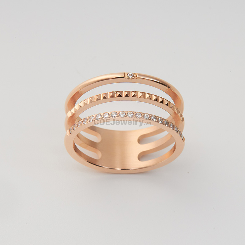 Nhẫn CDE Chính Hãng Đá Swarovski CDE1205 - Image 2