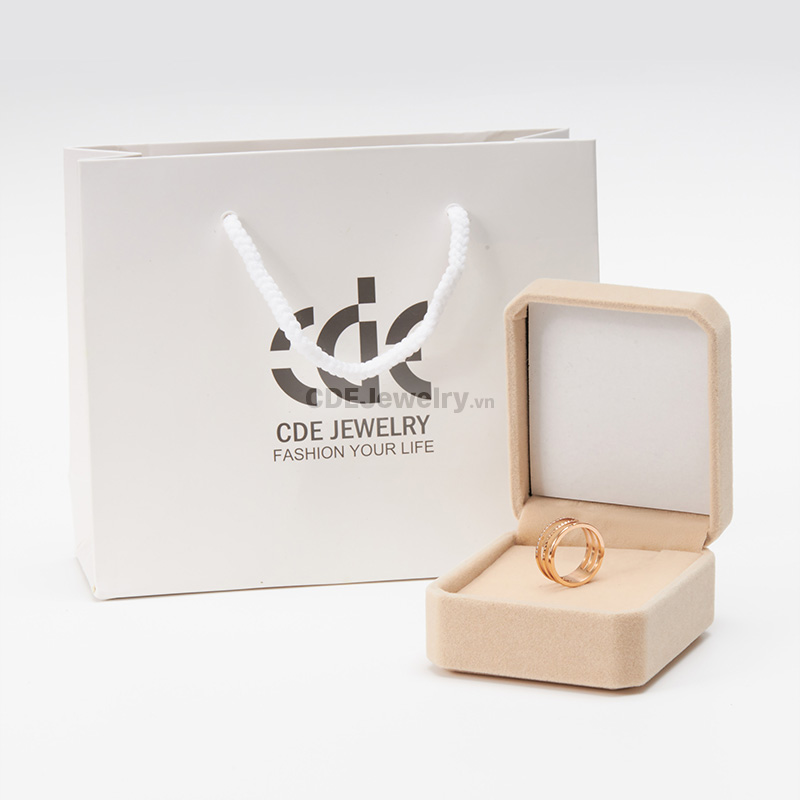 Nhẫn CDE Chính Hãng Đá Swarovski CDE1205 - Image 4