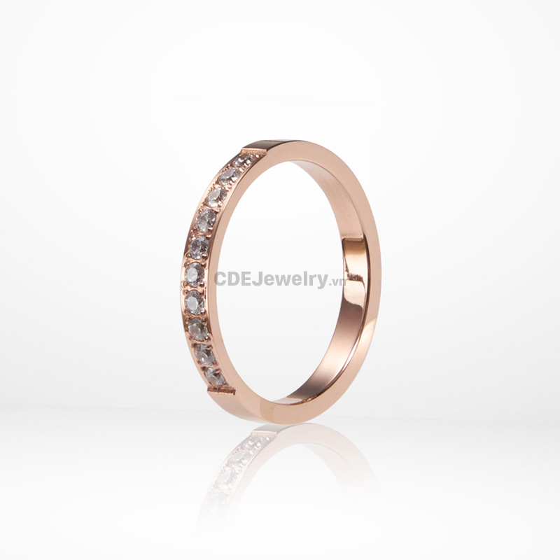 Nhẫn CDE Chính Hãng Đá Swarovski CDE1208