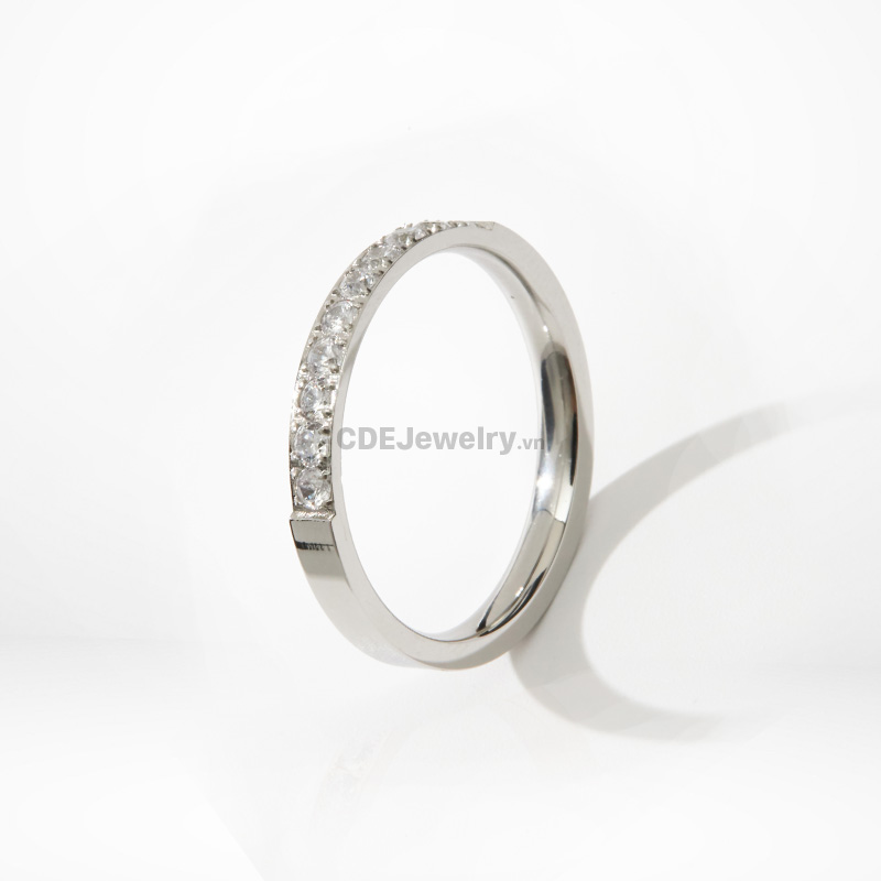 Nhẫn CDE Chính Hãng Đá Swarovski CDE1208