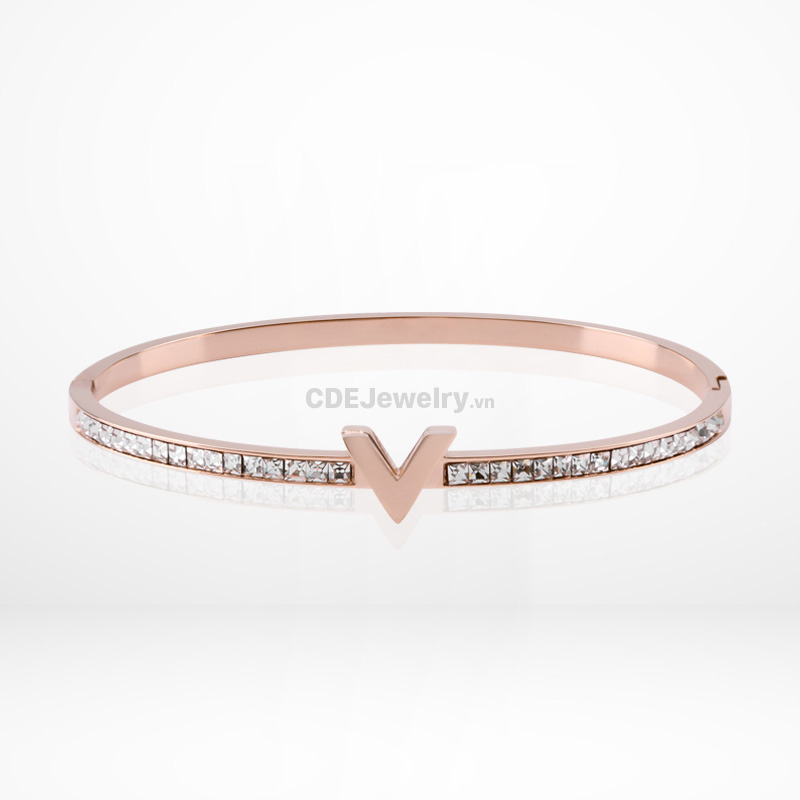 Vòng Tay CDE Chính Hãng Đá Swarovski CDE2205