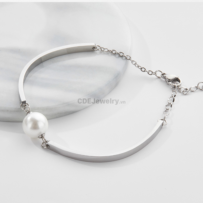 Vòng Tay CDE Chính Hãng Ngọc Trai CDE2307