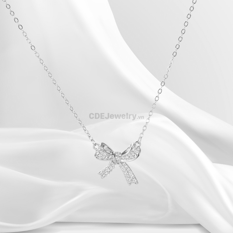 Dây Chuyền CDE Chính Hãng Đá Swarovski CDE3206