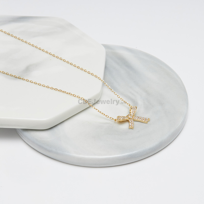 Dây Chuyền CDE Chính Hãng Đá Swarovski CDE3206 - Image 4
