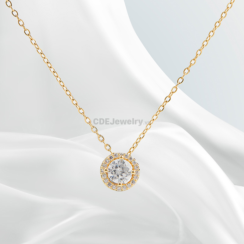 Dây Chuyền CDE Chính Hãng Đá Swarovski CDE3207 - Image 2