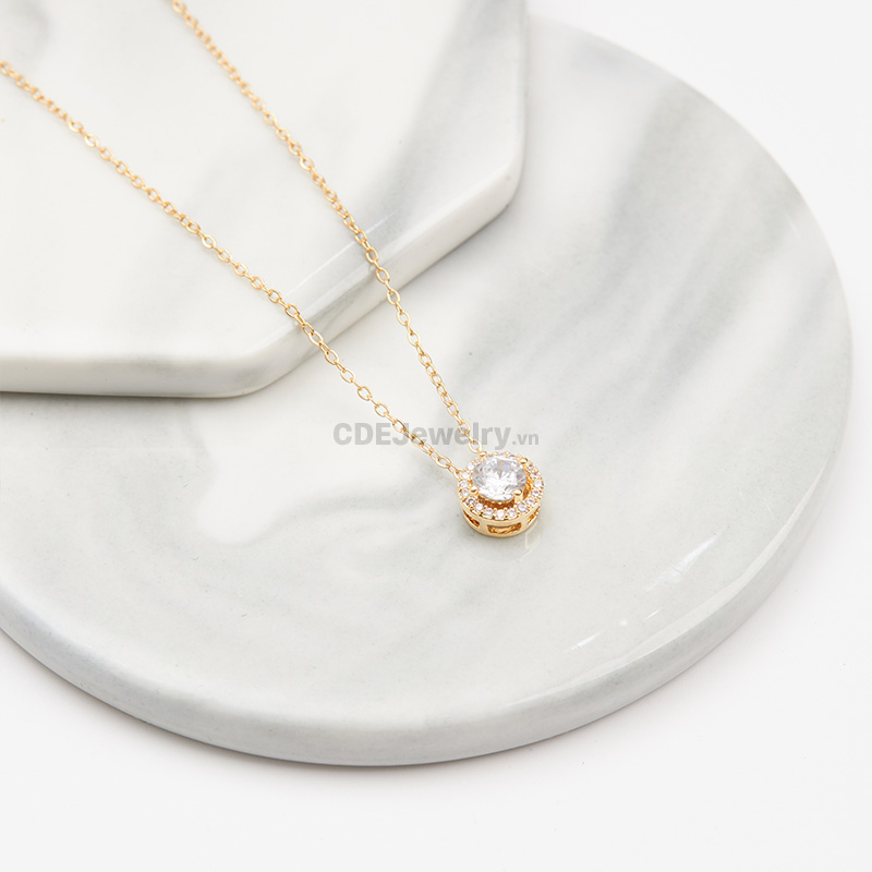 Dây Chuyền CDE Chính Hãng Đá Swarovski CDE3207 - Image 4