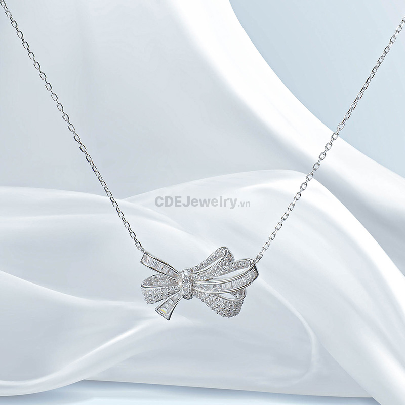 Dây Chuyền CDE Chính Hãng Đá Swarovski CDE3203